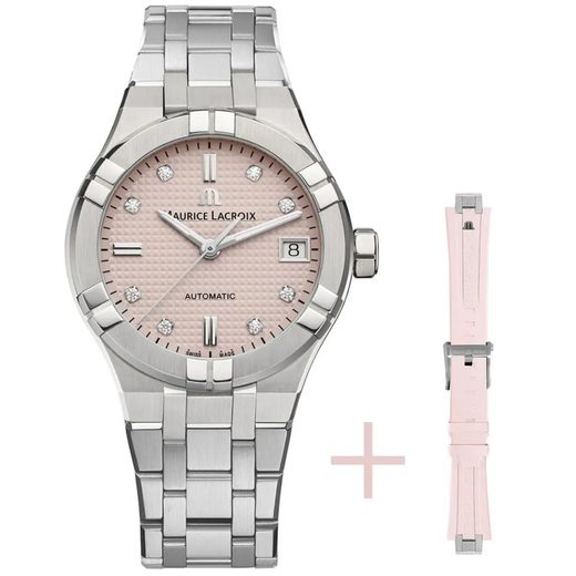 MAURICE LACROIX AIKON AUTOMATIC LADIES 35MM AI6006-SS00F-550-E - AIKON - BRANDS