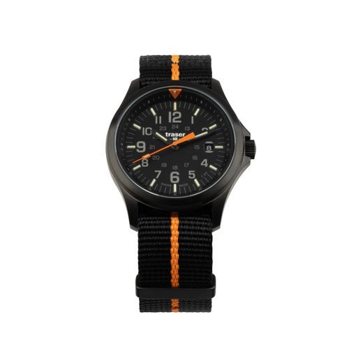 TRASER P67 OFFICER PRO BLACK NATO WITH STRIPE - HERITAGE - BRANDS