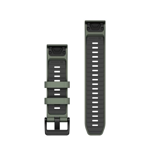 GARMIN QUICKFIT® 22 WATCH BAND, WILLOW/GRAPHITE SILICONE 010-13392-04 - STRAPS - ACCESSORIES