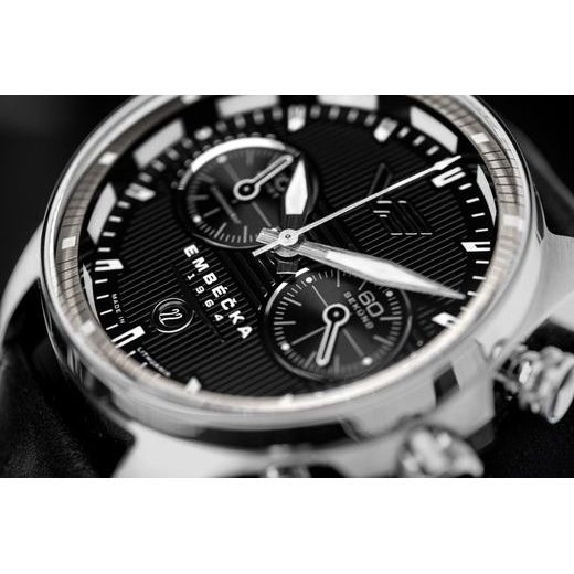 VOSTOK EUROPE LIMITOVANÁ EDICE EMBÉČKA CHRONO LINE 6S21-325A497 - BROWN LEATHER STRAP - EMBÉČKA - BRANDS