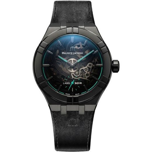 MAURICE LACROIX AIKON AUTOMATIC SKELETON LABEL NOIR LIMITED EDITION AI6028-DLB0B-030-H - AIKON - ZNAČKY