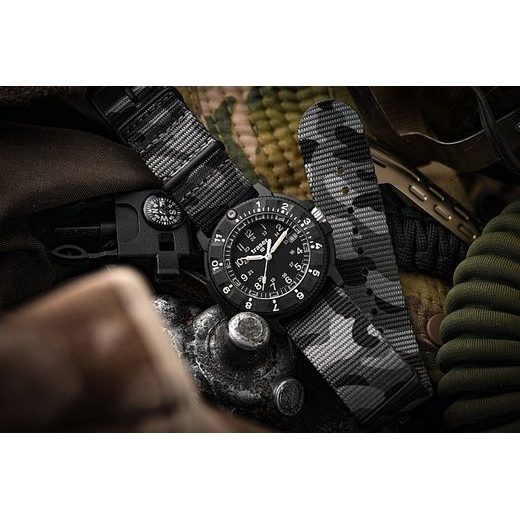 TRASER P65 TACTICAL MISSION BLACK CAMO NATO - TRASER - ZNAČKY