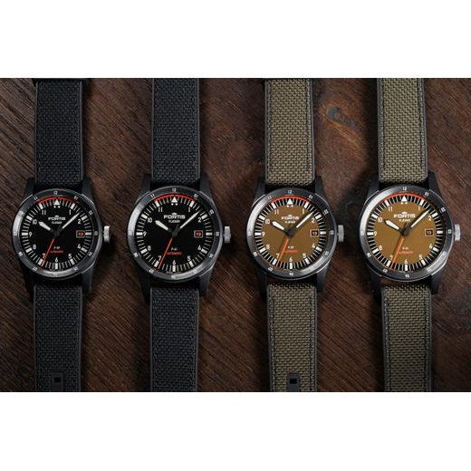 FORTIS FLIEGER F-39 WERK 7 MISSION BLACK LIMITED EDITION F4220028 - FLIEGER - BRANDS