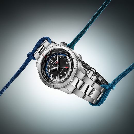 ALPINA STARTIMER PILOT QUARTZ WORLDTIMER AL-255B4S26B - STARTIMER PILOT QUARTZ - BRANDS