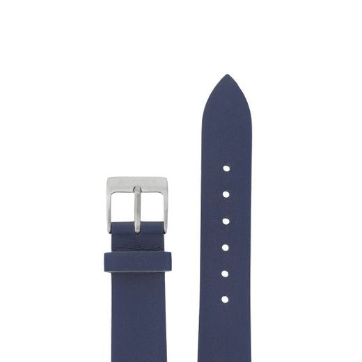 LEATHER STRAP JUNKERS 16MM - BLUE - STRAPS - ACCESSORIES