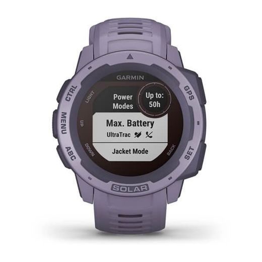 GARMIN INSTINCT SOLAR ORCHID OPTIC 010-02293-02 - GARMIN - BRANDS