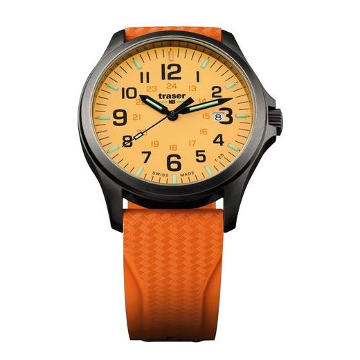 TRASER P67 OFFICER PRO GUNMETAL ORANGE SILIKON - HERITAGE - BRANDS