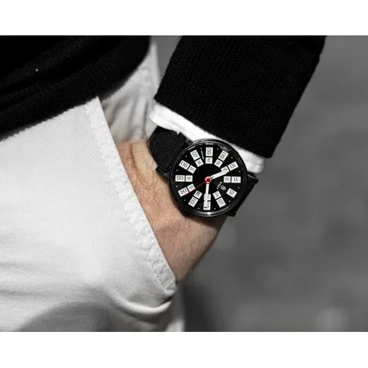 ROBOT GRAPHIC ANALOG BLACK - GRAPHIC ANALOG - BRANDS