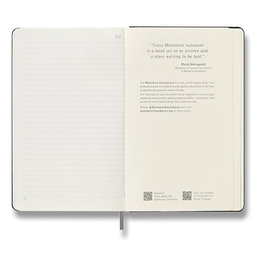 ZÁPISNÍK MOLESKINE SMART WRITING - TVRDÉ DESKY - L, LINKOVANÝ 0264/3117203 - DIÁŘE A ZÁPISNÍKY - OSTATNÍ