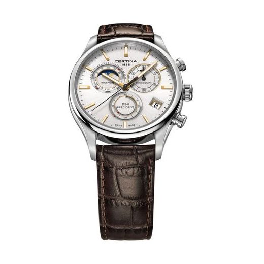 CERTINA DS-8 CHRONOGRAPH MOON PHASE C033.450.16.031.00 - CERTINA - ZNAČKY