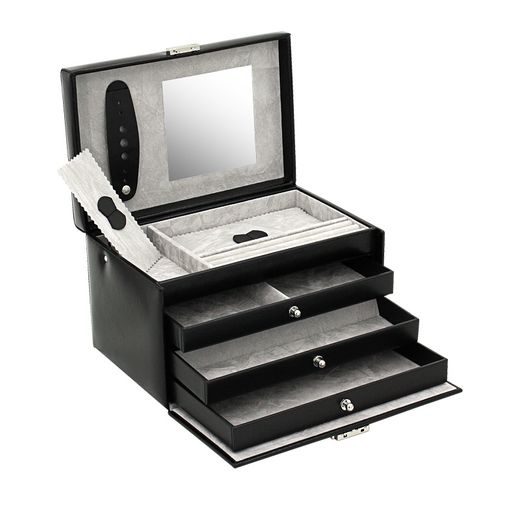 JEWELLERY BOX FRIEDRICH LEDERWAREN CLASSICO 23231-2 - JEWELLERY BOXES - ACCESSORIES
