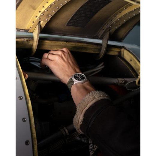 FORMEX AIRFIELD AUTOMATIC JET BLACK SAND NYLON-VELCRO 0661.1.6526.899 - FIELD AUTOMATIC - MĂRCI