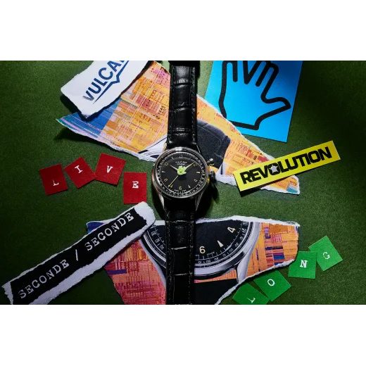 VULCAIN CRICKET SALUTE 36 MM GREEN - ARCHÍV