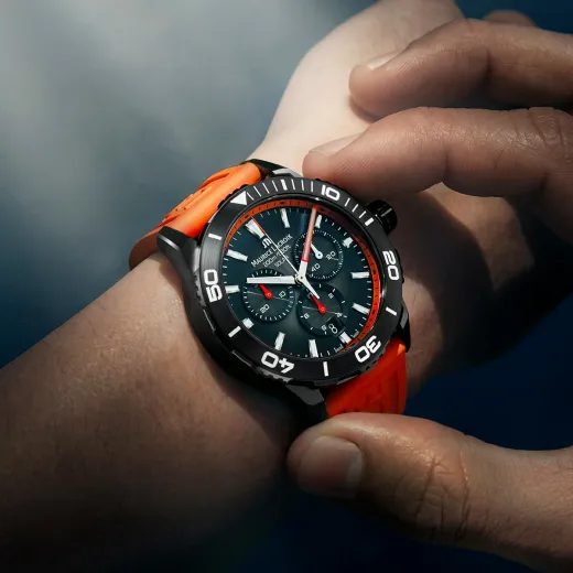 MAURICE LACROIX PONTOS S SOLAR CHRONOGRAPH SPECIAL EDITION PT1038-DLB00-330-6 - PONTOS - BRANDS
