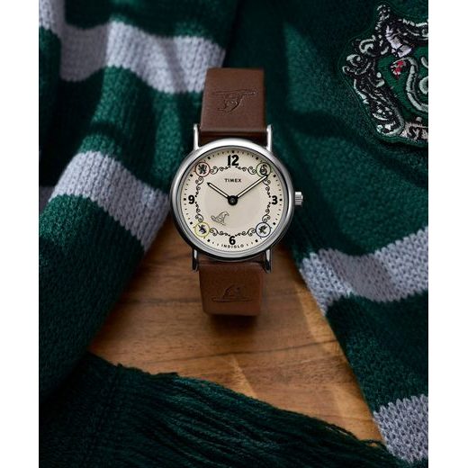 TIMEX WEEKENDER HARRY POTTER SLYTHERIN HOUSE TW2Y76400QY - TIMEX - ZNAČKY