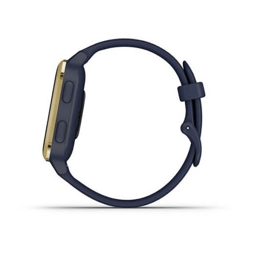 GARMIN VENU SQ MUSIC, LIGHTGOLD/BLUE BAND 010-02426-12 - GARMIN - ZNAČKY