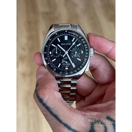 BULOVA 96K111 LUNAR PILOT CHRONOGRAPH WATCH - ARCHIVE SERIES - BRANDS