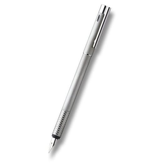 PLNICÍ PERO LAMY LOGO BRUSHED STEEL 1506/006371 - FOUNTAIN PENS - ACCESSORIES