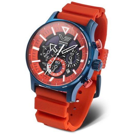 VOSTOK EUROPE EXPEDITION NORTH POLE SOLAR POWER CHRONOGRAPH VR42-595D734 - EXPEDITION NORTH POLE - ZNAČKY