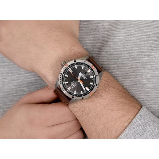 VOSTOK EUROPE ALMAZ TITANIUM LINE NH35A/320H263 - ALMAZ SPACE STATION - BRANDS