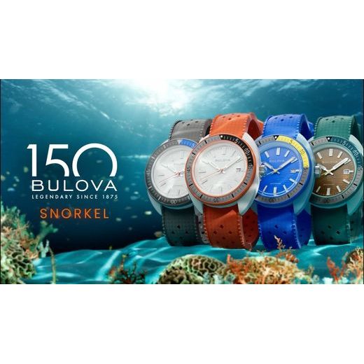 BULOVA SNORKEL 98B445 BLUE TANG FISH - ARCHIVE SERIES - ZNAČKY
