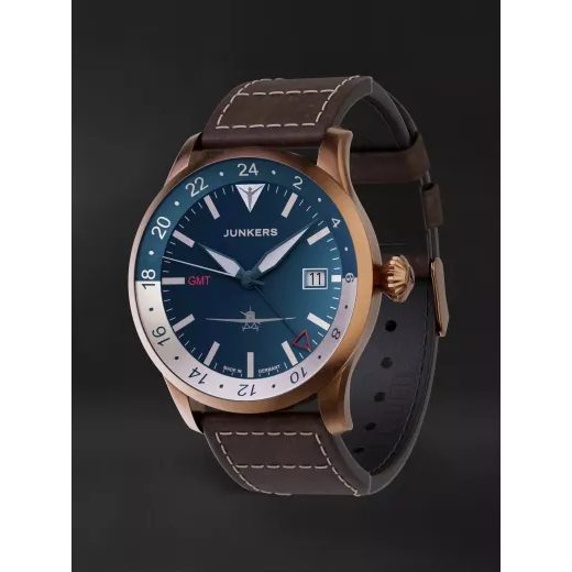 JUNKERS FLIEGER BRONZE GMT 966.01.01 - FLIEGER - BRANDS
