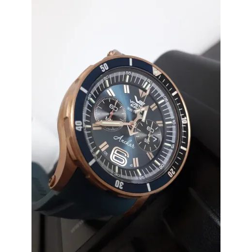 VOSTOK EUROPE ANCHAR SUBMARINE CHRONO LINE 6S21/510O586 - ANCHAR SUBMARINE - ZNAČKY