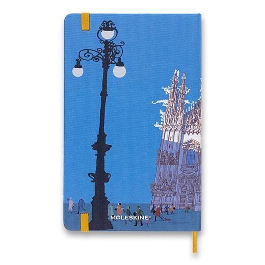ZÁPISNÍK MOLESKINE I AM MILAN - TVRDÉ DESKY - L, LINKOVANÝ 1331/1417214 - DIÁŘE A ZÁPISNÍKY - OSTATNÍ