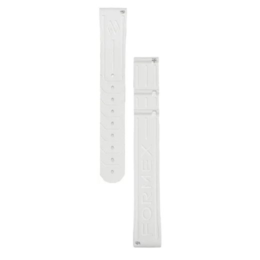 ŘEMÍNEK FORMEX REEF DEPLOYANT PRYŽOVÝ BÍLÝ (BEZ SPONY) RS.2201.90 - ŘEMÍNKY - OSTATNÍ