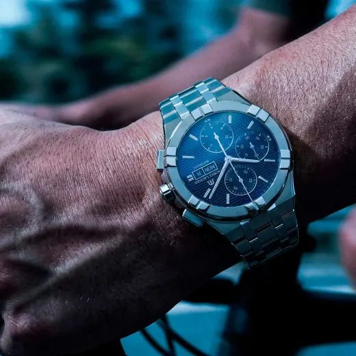 MAURICE LACROIX AIKON AUTOMATIC CHRONOGRAPH 42 MM AI6218-SS002-430-1 - AIKON - BRANDS
