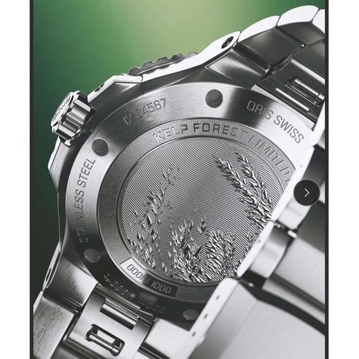 ORIS AQUIS DATE 41,5 MM KELP FOREST LIMITED EDITION 01 733 7787 4187-SET - AQUIS - BRANDS