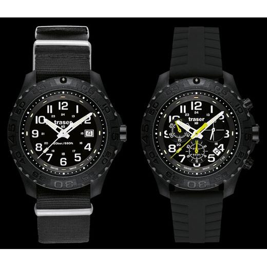 TRASER OUTDOOR PIONEER CHRONOGRAPH, SILICONE - TRASER - BRANDS