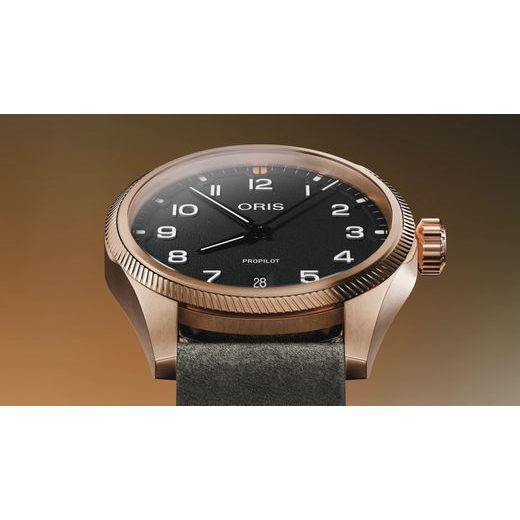 ORIS PROPILOT DATE BRONZE 01 733 7805 3164-07 6 2022BRLC - PROPILOT - ZNAČKY