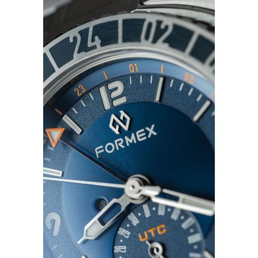 FORMEX STRATOS UTC AUTOMATIC 41MM BLUE STEEL BRACELET 1101.1.6431.111 - STRATOS - BRANDS