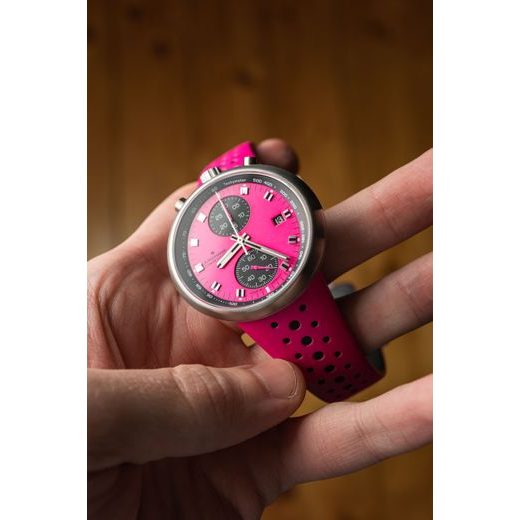 JUNGHANS 1972 COMPETITION PINK AUTOMATIC LIMITED EDITION 27/4406.00 - 1972 - BRANDS