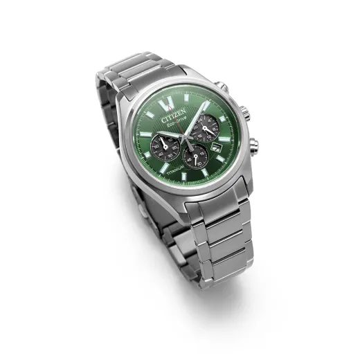 CITIZEN ECO-DRIVE SUPER TITANIUM CHRONOGRAPH CA4750-51X - SUPER TITANIUM - MĂRCI