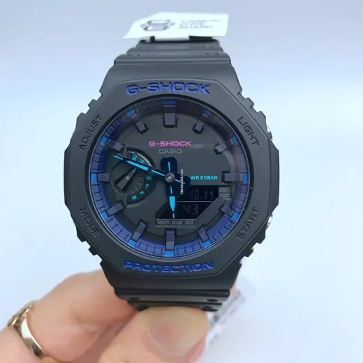 CASIO G-SHOCK GA-2100VB-1AER VIRTUAL BLUE - CASIO - ZNAČKY