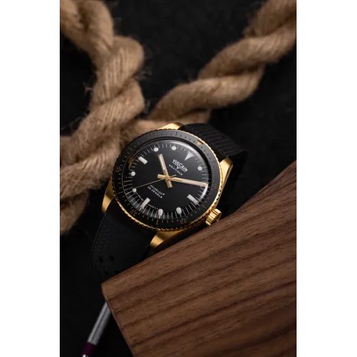 VULCAIN SKINDIVER NAUTIQUE GOLD / BLACK - SKINDIVER NAUTIQUE - BRANDS