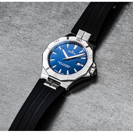 EDOX DELFIN QUARTZ DATE 53021-3CA-BUIN - DELFIN - BRANDS