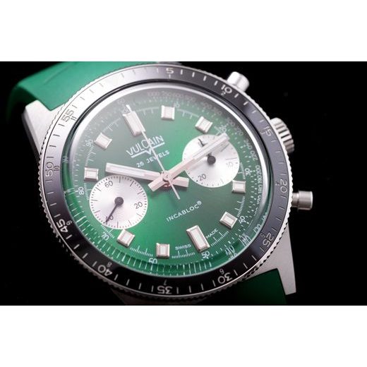 VULCAIN SKINDIVER CHRONOGRAPH GREEN - SKINDIVER CHRONO - BRANDS