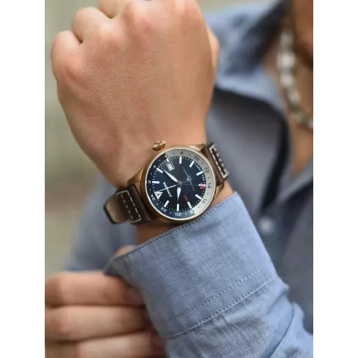 JUNKERS FLIEGER BRONZE GMT 966.01.01 - FLIEGER - BRANDS