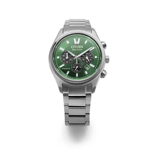 CITIZEN ECO-DRIVE SUPER TITANIUM CHRONOGRAPH CA4750-51X - SUPER TITANIUM - MĂRCI