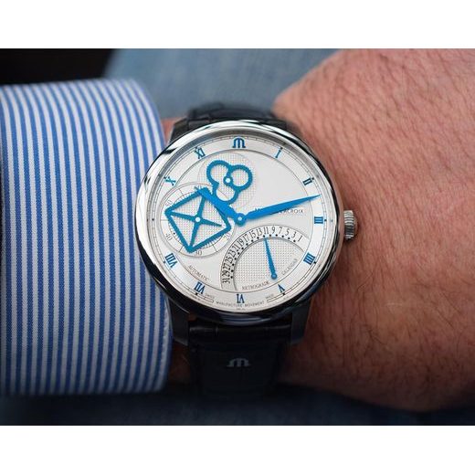 MAURICE LACROIX MASTERPIECE SQUARE WHEEL RETROGRADE MP6058-SS001-110-1 - MASTERPIECE - BRANDS