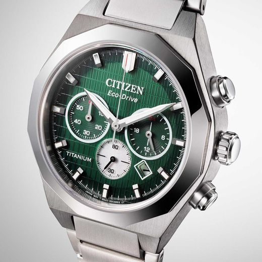CITIZEN ZENSHIN SENKEI ECO-DRIVE SUPER TITANIUM CHRONO CA4691-59X - SUPER TITANIUM - BRANDS