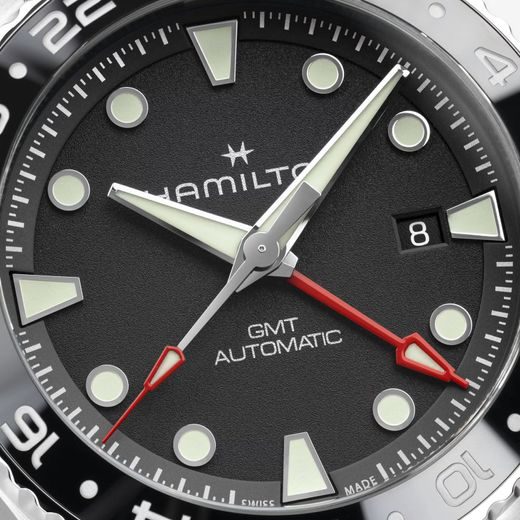 HAMILTON KHAKI NAVY SCUBA AUTOMATIC GMT 43MM H82555330 - SCUBA - BRANDS