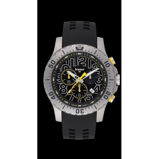 TRASER ELITE CHRONOGRAPH, SILICONE - TRASER - BRANDS