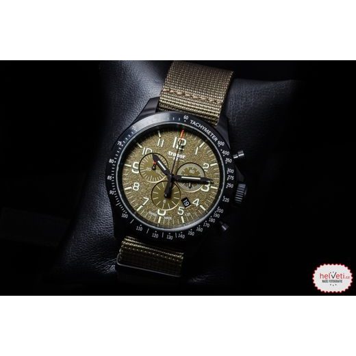 TRASER P67 OFFICER PRO CHRONOGRAPH KHAKI NATO - HERITAGE - BRANDS