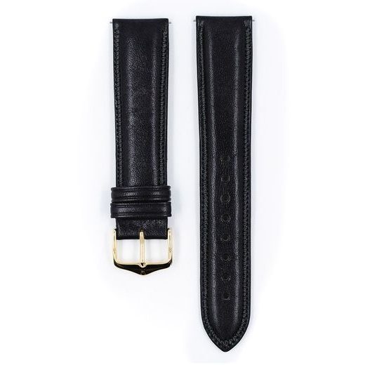 ŘEMÍNEK HIRSCH ASCOT 1 - ČERNÝ, LESK - STRAPS - ACCESSORIES