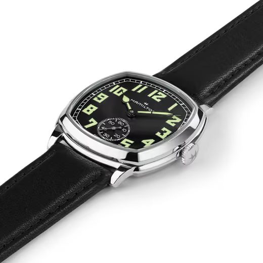 HAMILTON AMERICAN CLASSIC CUSHION MECHANICAL 34MM H36129730 - AMERICAN CLASSIC - ZNAČKY