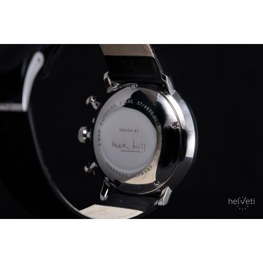 JUNGHANS MAX BILL CHRONOSCOPE 27/4600.02 - CHRONOSCOPE - BRANDS